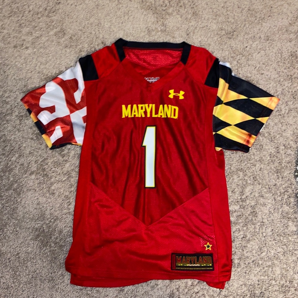 Maryland youth medium football jersey